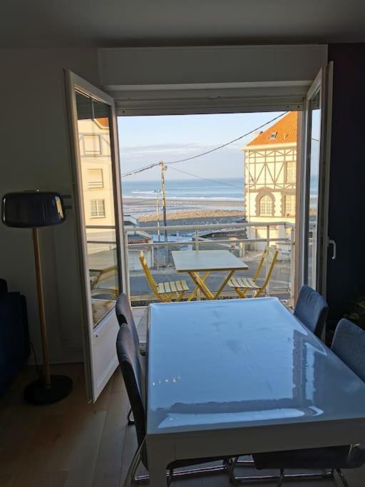 Les Galets Superbe Appartement 4 Couchages Vue Mer Wimereux Luaran gambar